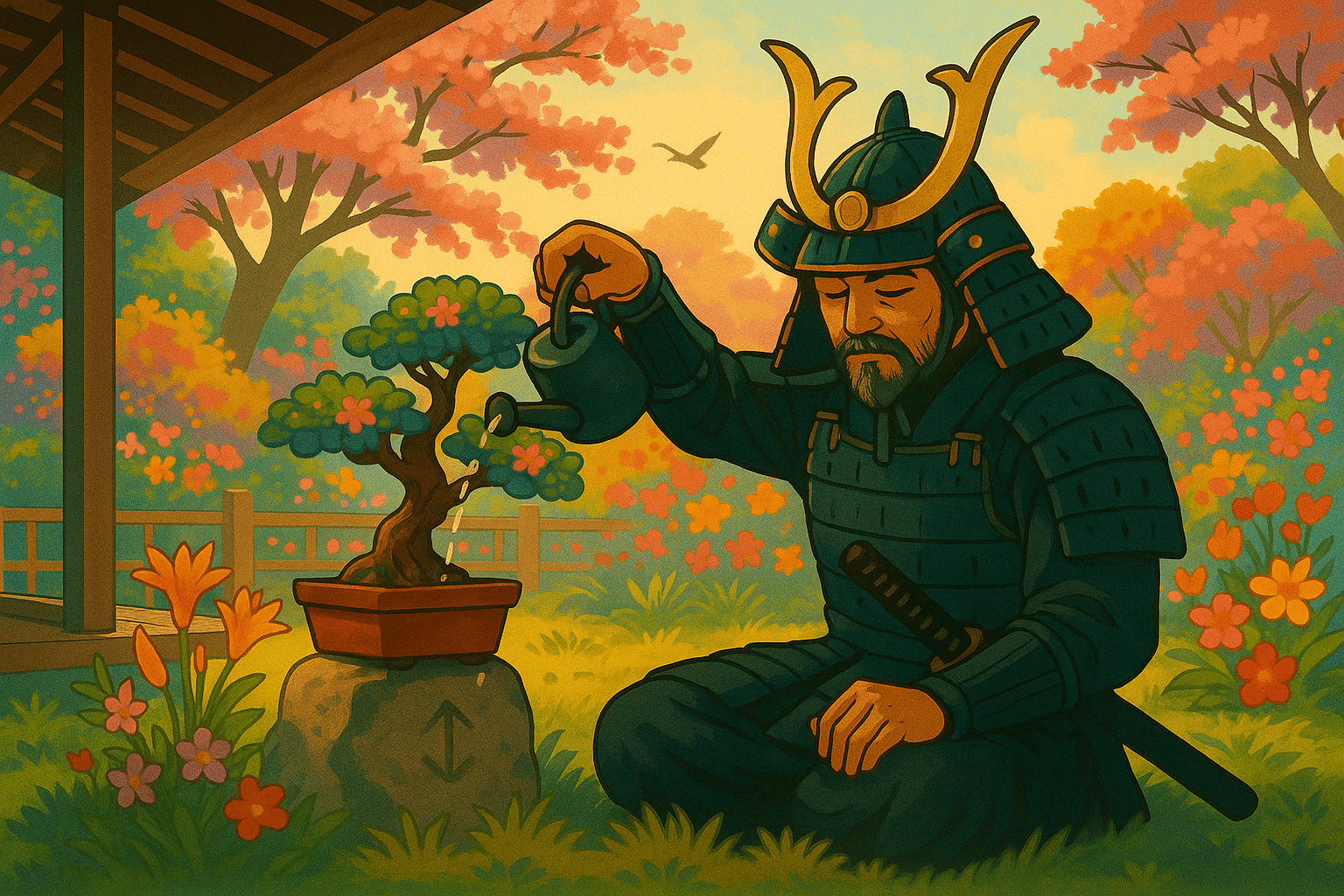 samurai illustration